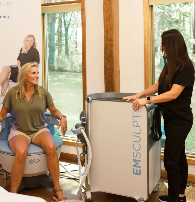 Emsculpt machine
